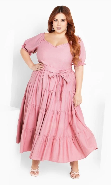 Linen Plus Size Dresses for Women for sale | Shop with Afterpay | eBay  Australia