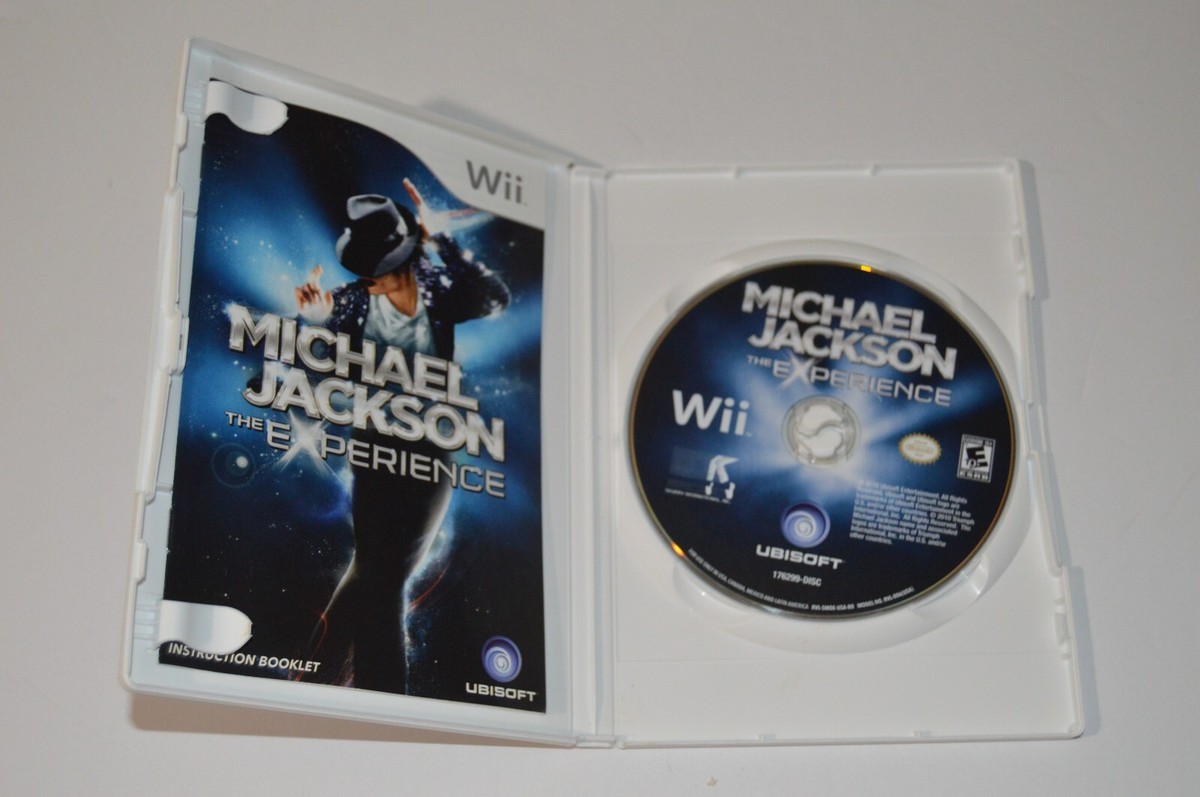 Michael Jackson The Experience Wii Complete CIB with Manual