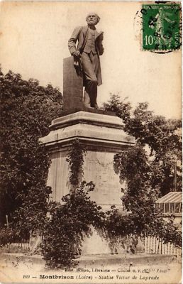 CPA AK MONTBRISON - Statue VICTOR de Laprade (580141)