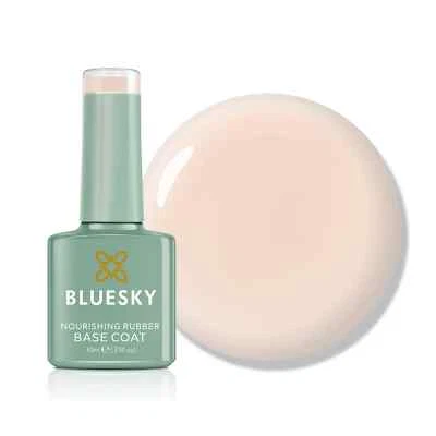 BLUESKY COSMETICS Bluesky Rubber Base Coat 10ml - Nude Enchantment - BNR02 Base Gel for Nails