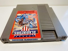 AMERICAN GLADIATORS -- NES Nintendo Original Authentic Game 