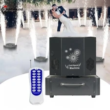 DMX 1300W Spin Cold Spark Machine Double DMX Sparkler Machine Fireworks Fountain