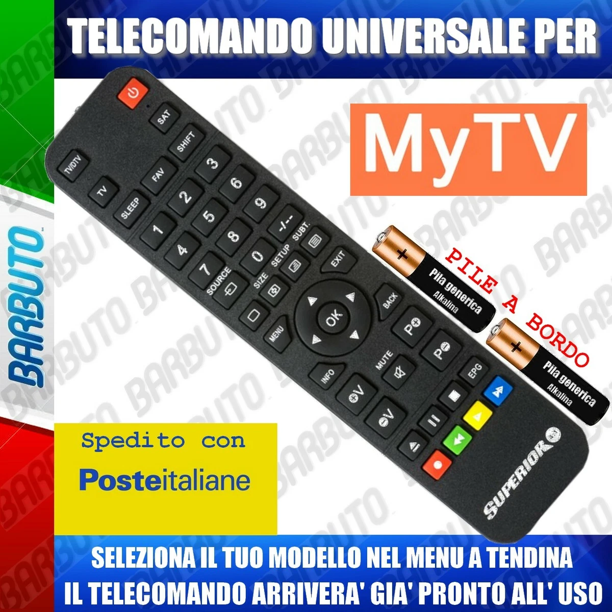 Telecomando di ricambio per Miia MT32G261S - Remotes World