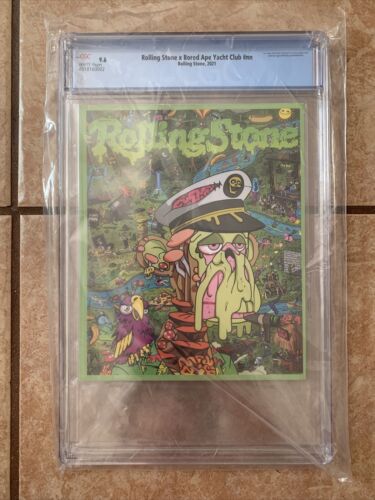 Graded Rolling Stone x Bored Ape Yacht Club BAYC Magazine Zine CGC 9.6 | #1396 - Foto 3 di 3