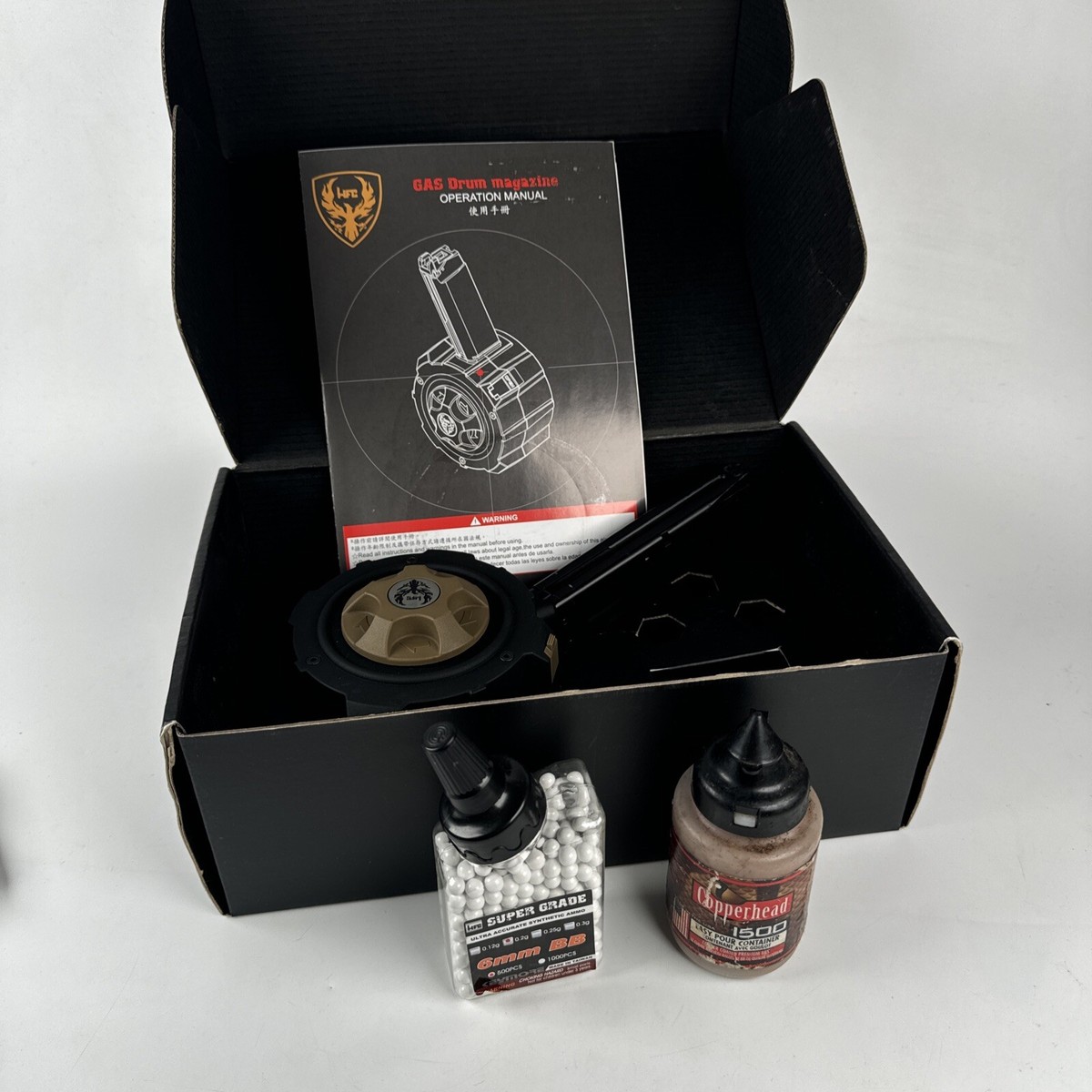 HFC ガスドラムマガジン 145Rds GLOCK用&Glock18cセット Amazon | HFC ガスドラムマガジン 145Rds GLOCK用 BK/DE