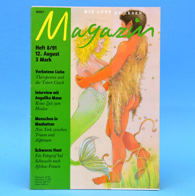 Das Magazin # 8 1991 | Akt Erotik Werbung Geburtstag Zeitschrift August |  eBay
