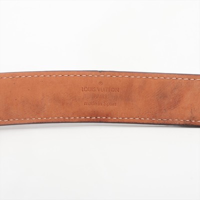 Louis Vuitton Sun Tulle Damier Belt With Gold Buckle | eBay display picture 3