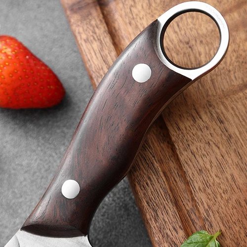 Srainless Stahl Küchenmesser Ausknochen Messer Schneidemesser Fleischbeil Scharf - Bild 11 von 12