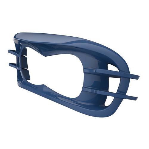 Bisel de faro azul billar Advanblack para Harley Road Glide FLTRX 15+ - Imagen 5 de 8