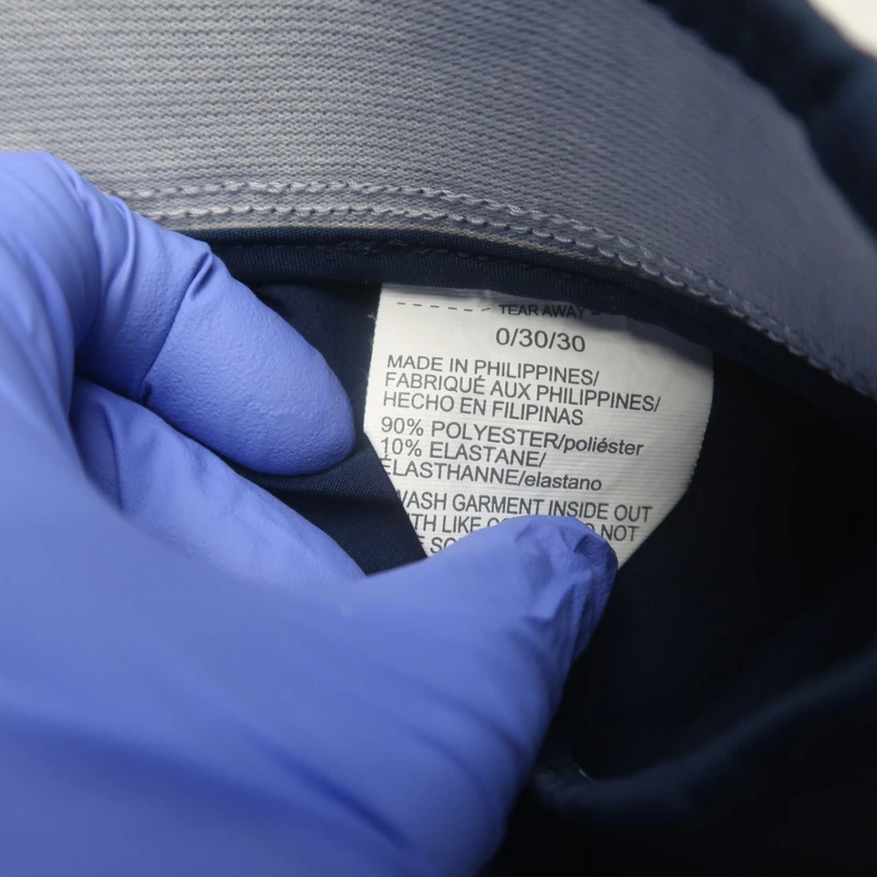 Pantalones Cortos Chinos de Golf Under Armour para Mujer Talla 0 Azul Cintura Elástica Rendimiento Foto 4 de 4