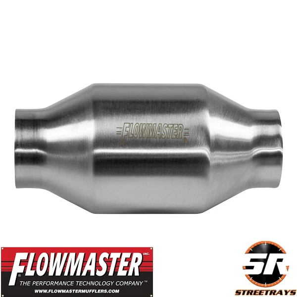 Flowmaster 2000124 Universal 200 Series Catalytic Converter 2.25" In & Out Qty 2 - Image 3 of 4