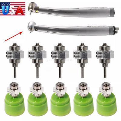 Dental Cartridge Turbine Rotor For Yabang LED E-generator Handpiece YBM/YBB
