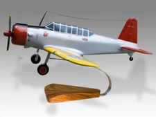 Vultee BT-13 Valiant US Navy Desk Wood Airplane New Model Small Scale 1/48
