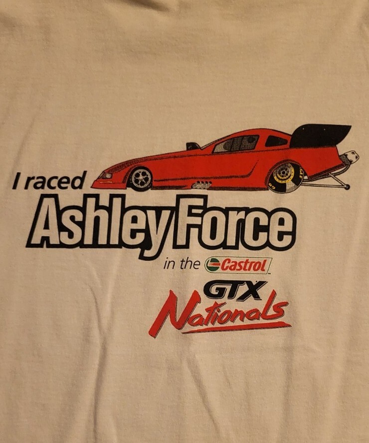 Ashley Force Racing Jacket Vintage NHRA Ashley Force GTX Nationals Racing T Shirt | eBay