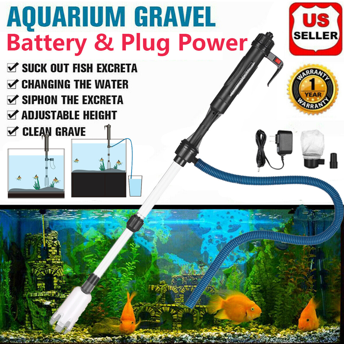 fish tank auto cleaner