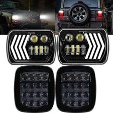 For Jeep Wrangler Yj 87-95 Led Headlights Tail Lights Brake Reverse Turn Light For Jeep Wrangler Yj 87-95 Led Headlights Tail Lights Brake Reverse Turn Light