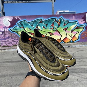 Undefeated Nike Air Max 97 Militia Green & Black (2020) Various sizes | eBay