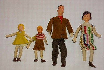 bendable doll family
