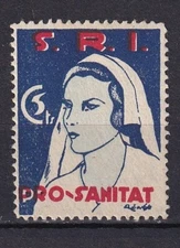 SCW Political Label SRI de Cataluña Edifil 1259 PRO SANITAT (2)