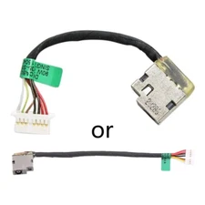 for DC Power Jack Socket Plug Charging Port with Cable for HP Pavilion X360