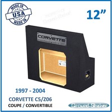 1997-2004 Chevy Corvette C5/Z06 12" Single L7T Sub Box Subwoofer Enclosure