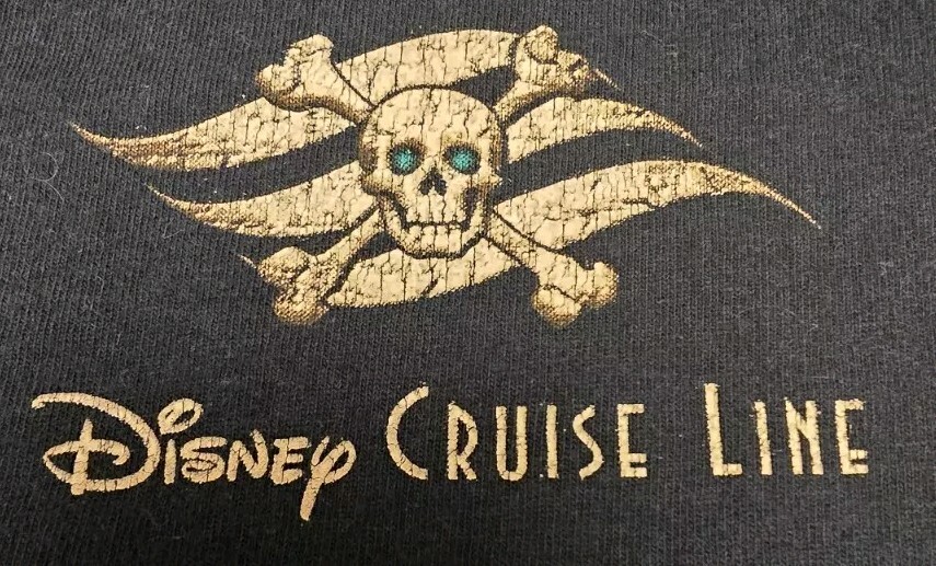 Pirates Of The Caribbean Disney Cruise Line Black Adult Medium M