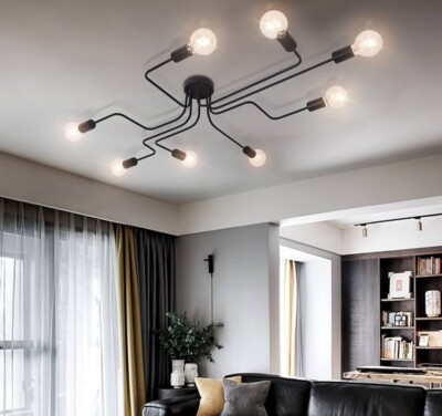 OYIPRO 8-flammiger Kronleuchter Deckenlampe - moderne kreative Deckenleuchte