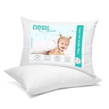 2 Pack Toddler Pillow for Sleeping 13 x 18, Small Kids Pillow 2 Pack 13x18