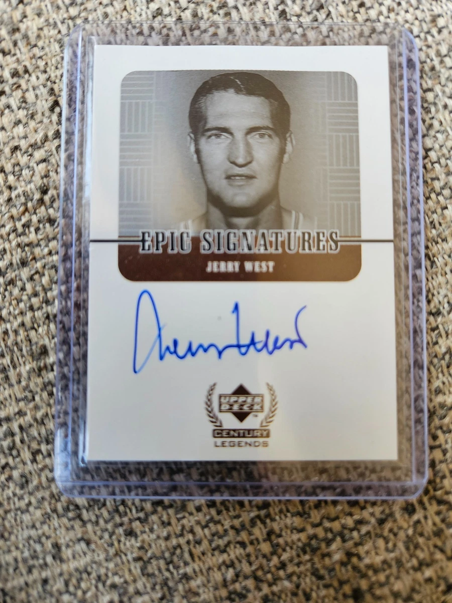 その他 Jerry West Auto upper deck Why are Jerry West autos so cheap? : r/basketballcards