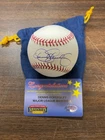 Dennis Eckersley HOF Autographed Baseball, Mounted Memories Authenticated