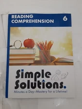 Simple Solutions Reading Comprehension Grade 6 - Unused 9781608732562