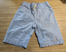 Children's Place Boys Size 8 100 cotton elastic waist blue casual shorts