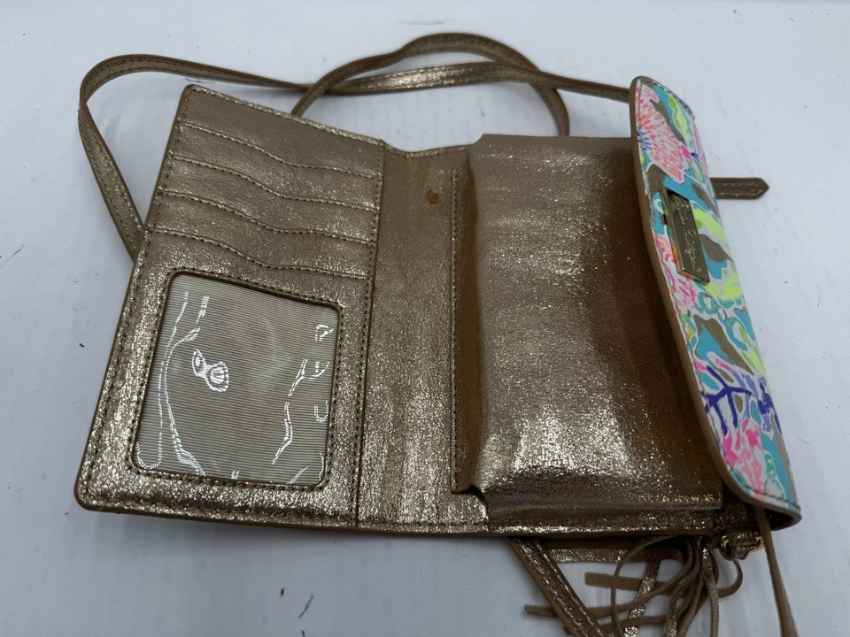 Bolso Bandolera Lilly Pulitzer Para Mujer Multicolor Correa Ajustable Bahama Foto 3 de 4