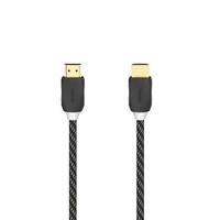 Hama High Speed Hdmi™-Kabel, St.-St., Ethernet, Gewebe, Vergoldet, #1907154