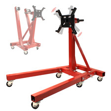 2000lbs Heavy Duty Steel Engine Stand 360 Rotating Foldable Motor Hoist
