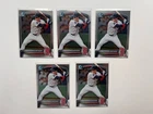 2025 Bowman Chrome Roman Anthony 5x Card Lot #BCP-167 Boston Red Sox