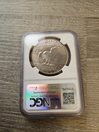 1972-D $1 Ike Dollar - Picture 2 of 2