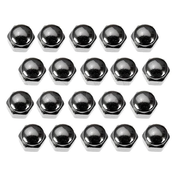 For Ford F-150 1975-1980 Dorman 712-544 Chrome Cone Seat Duplex Acorn Lug Nuts Foto 4 de 4