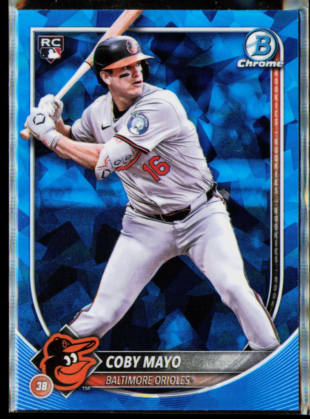 2025 Bowman Chrome Sapphire Edition #83 Coby Mayo