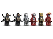 NEW LEGO Iron Man Hall Of Armor 76125 Minifig Lot Outrider, MK1, MK5, MK41, MK50