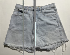 Vintage Guess USA Jean Shorts Women Size 30 31 Cutoff