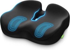 Ergonomic Donut Pillow Seat Cushion For Hemorrhoid Tailbone Pain Relief Thick