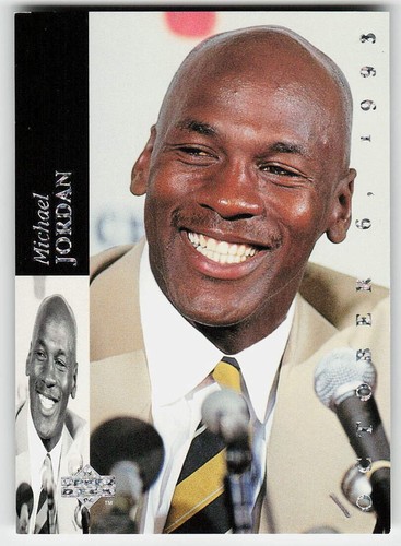 Michael Jordan Retirement #MJR1 1993 Upper Deck SE card