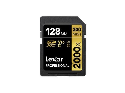 Lexar W128261501 LSD2000128G-BNNNG 2000X 128 Gb Sdhc Class 10 ~E~