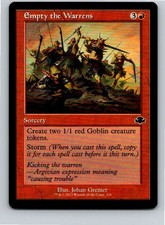 Magic the Gathering Empty the Warrens (Retro Frame) Dominaria Remastered MTG