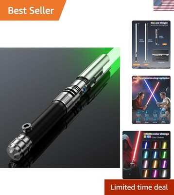 RGB Lightsaber - 47.24 in with 16 Sounds & Motion Control for Adult Fans