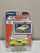 greenlight 1/64 gl muscle 1969 Dodge Charger With Card A22