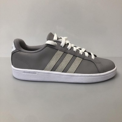 Adidas Cloudfoam CF Advantage Shoes Womens Size 8.5 Gray Tennis Sneakers B42119