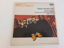 Ennio Morricone - Sacco And Vanzetti (Original Soundtrack Recording) LP, Vinyl 