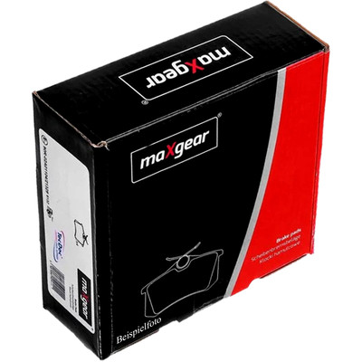 MAXGEAR 19-0550 Bremsbeläge Vorne für COLT CZC VI SMART FORFOUR 1.1-1.5D